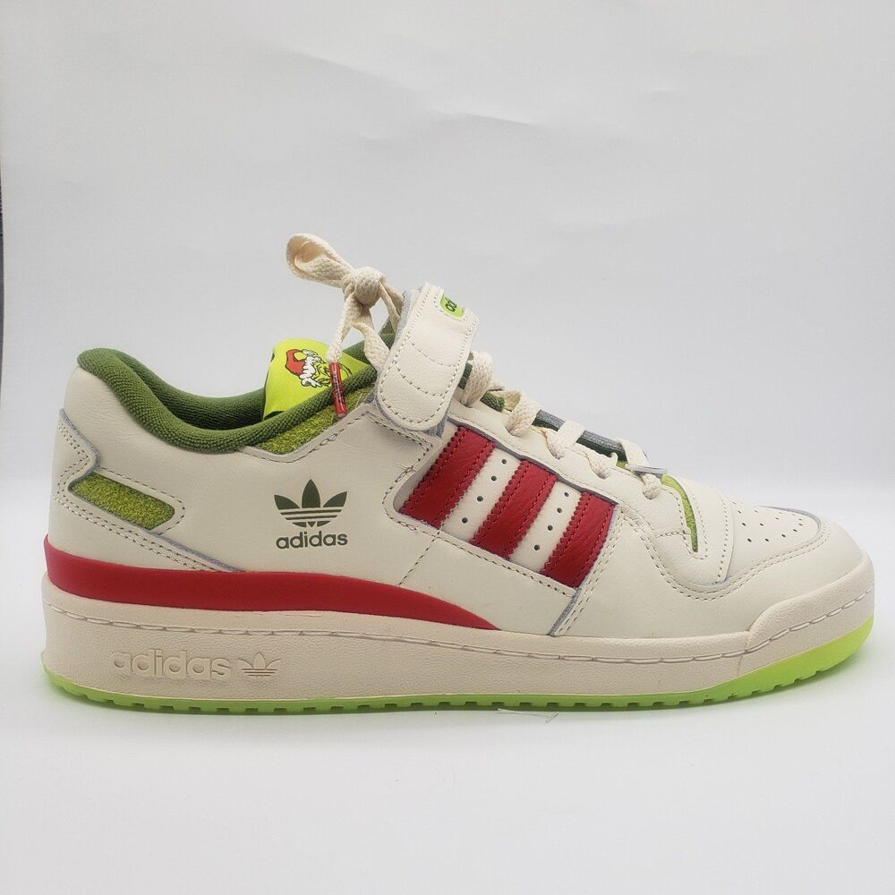Adidas Forum Low x The Grinch (ID3512) - Limited Edition Holiday Sneakers,